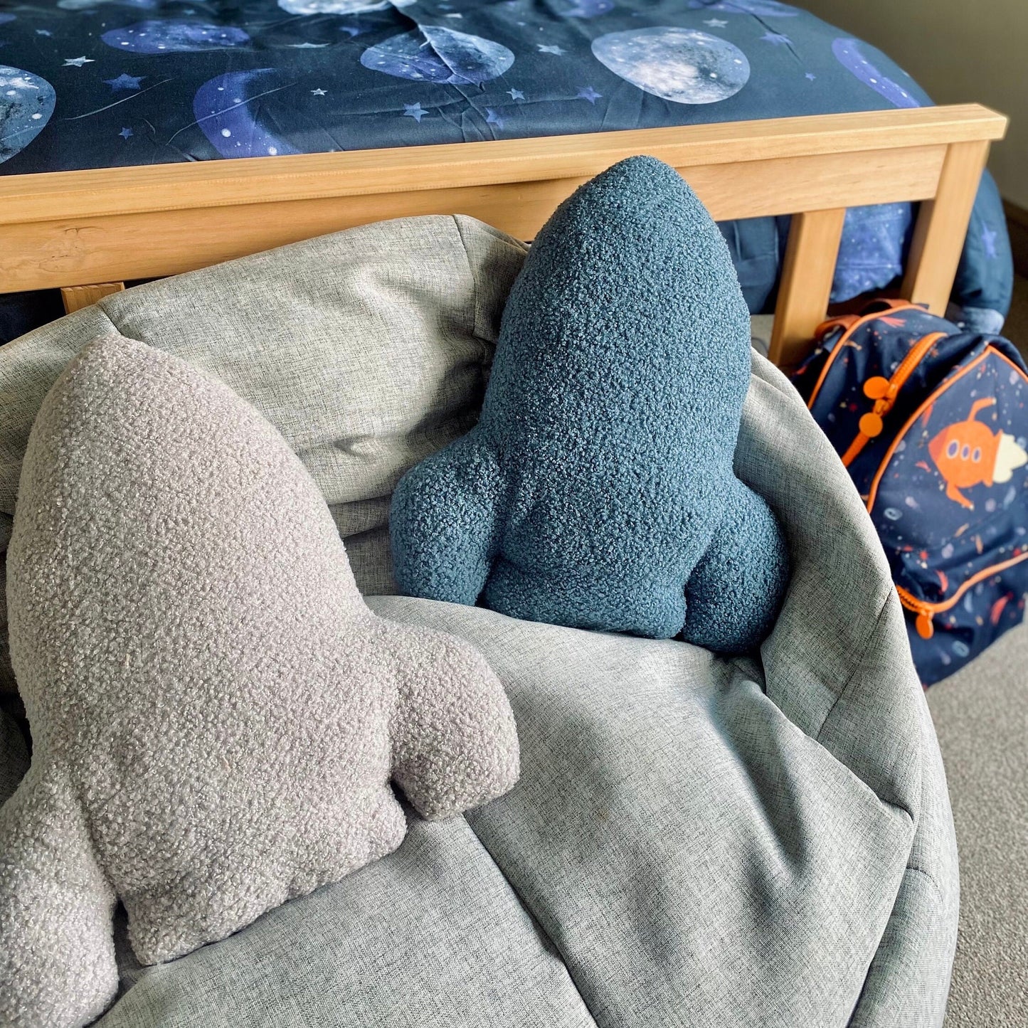 Boucle Rocket Pillow