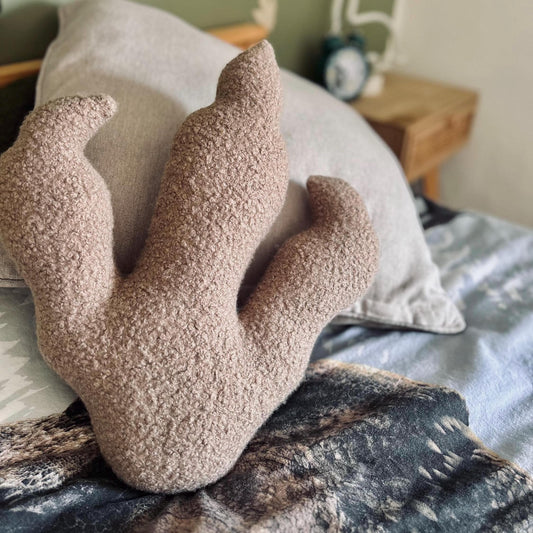 Dinosaur Footprint Pillow