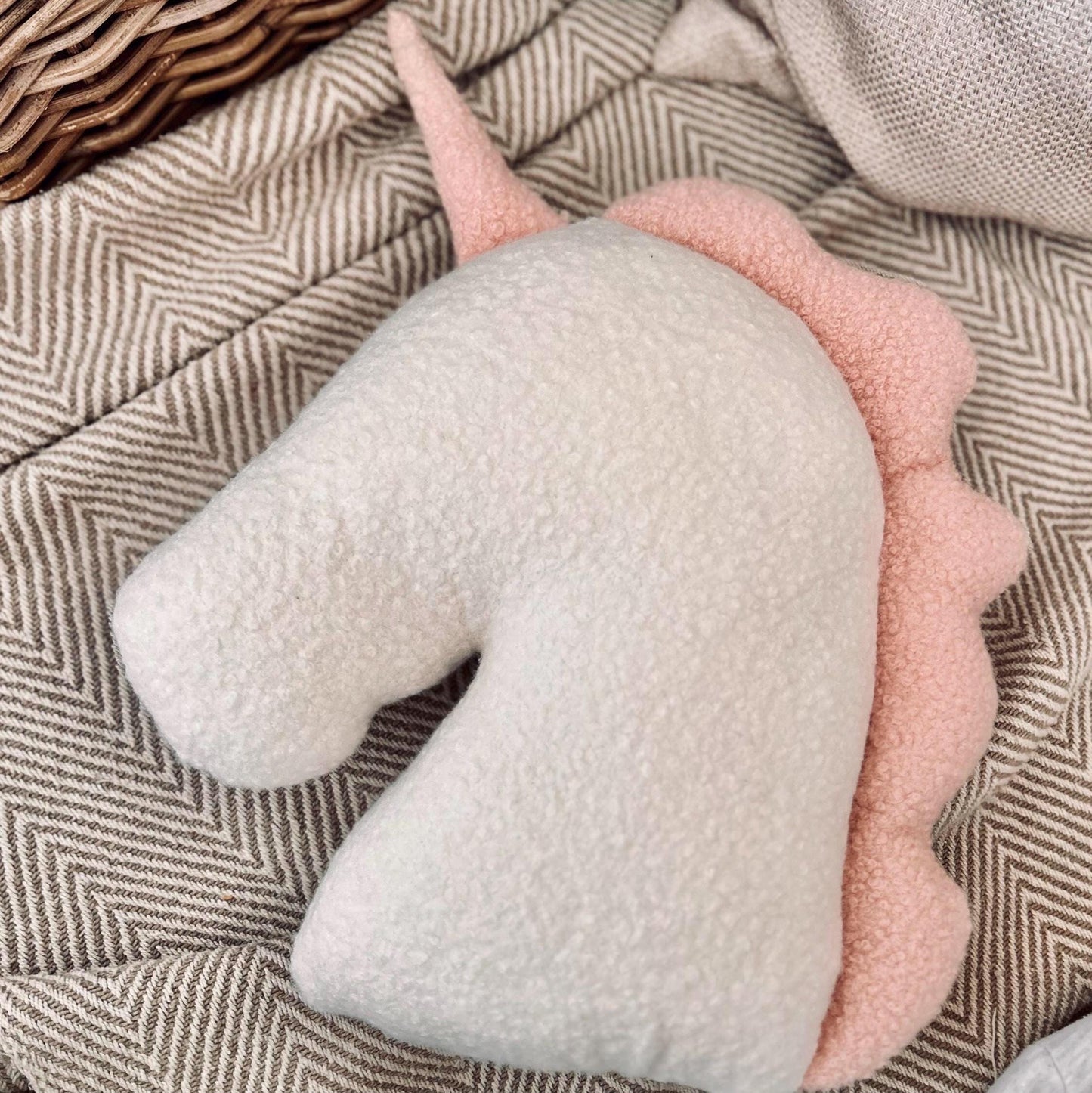 Boucle Unicorn Pillow