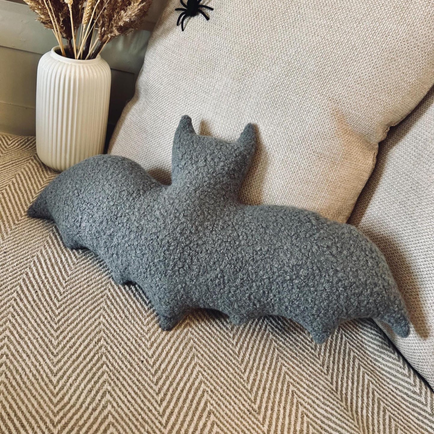 Bouclé Bat Pillow