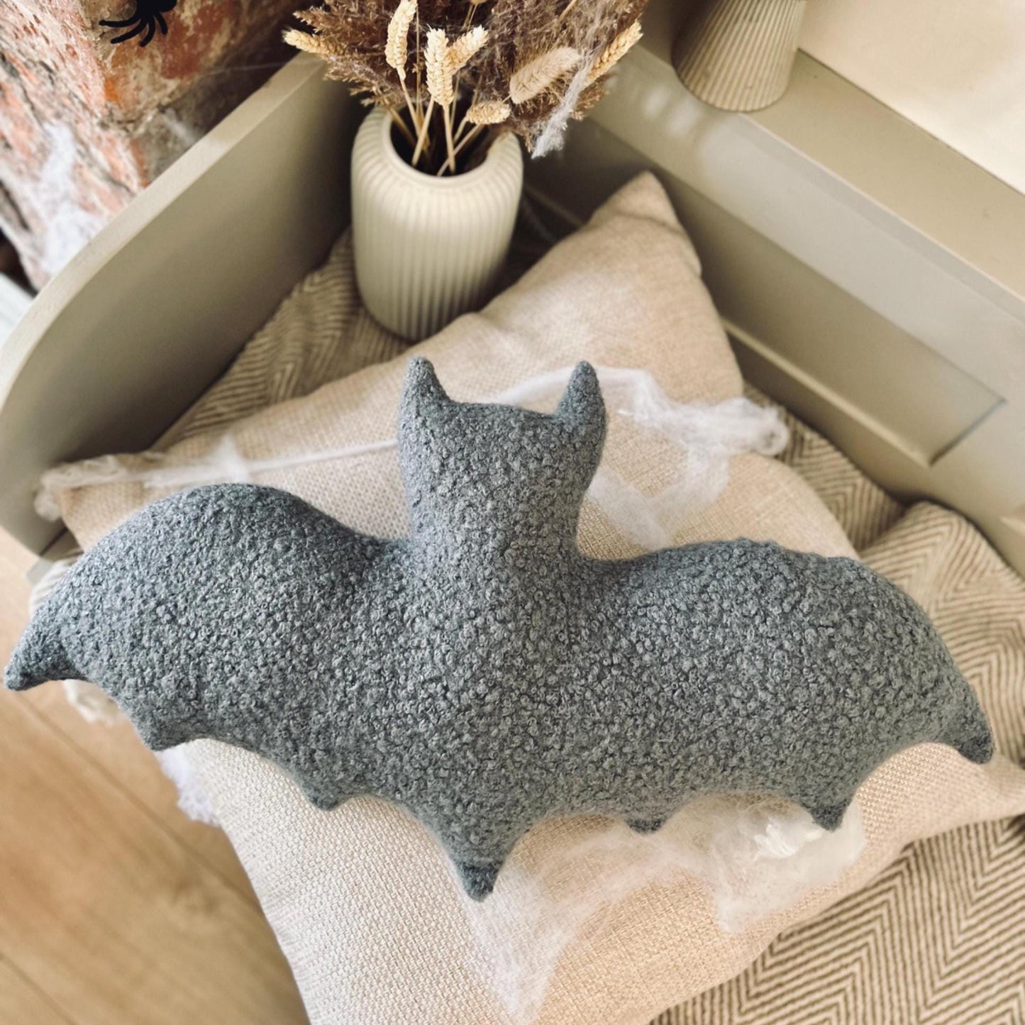 Bouclé Bat Pillow