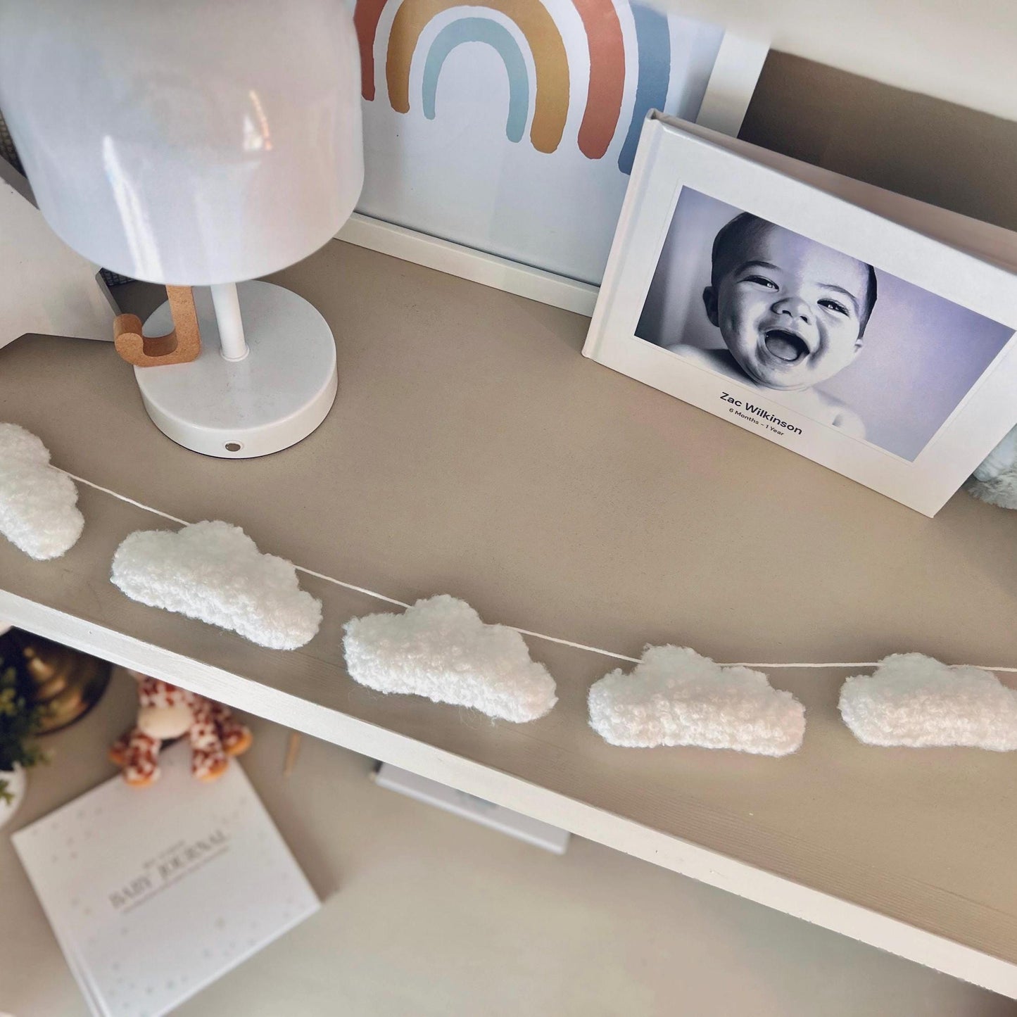 Bouclé Cloud Garland