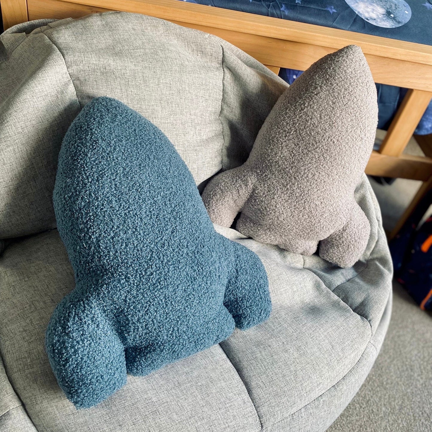 Boucle Rocket Pillow