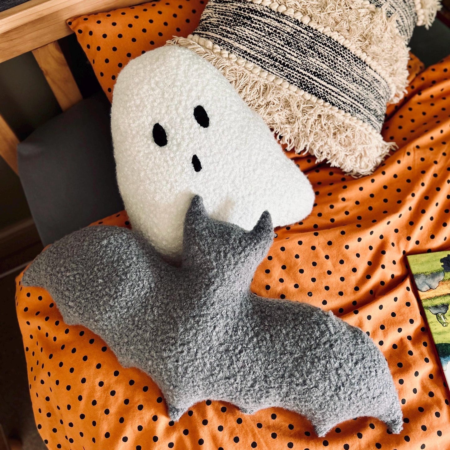 Bouclé Ghost Pillow